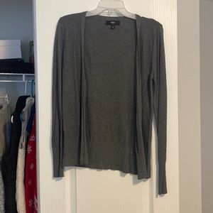 Gray pullover sweater